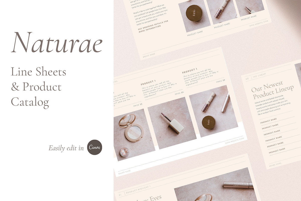 Naturae Minimal Catalog Template, a Presentation Template by Creative Day (Photo 1 of 5)