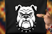 Bulldog Logo Clipart Bundle, a Seasonal Illustration by Tanya Kart (Thumbnail 2 of 9)