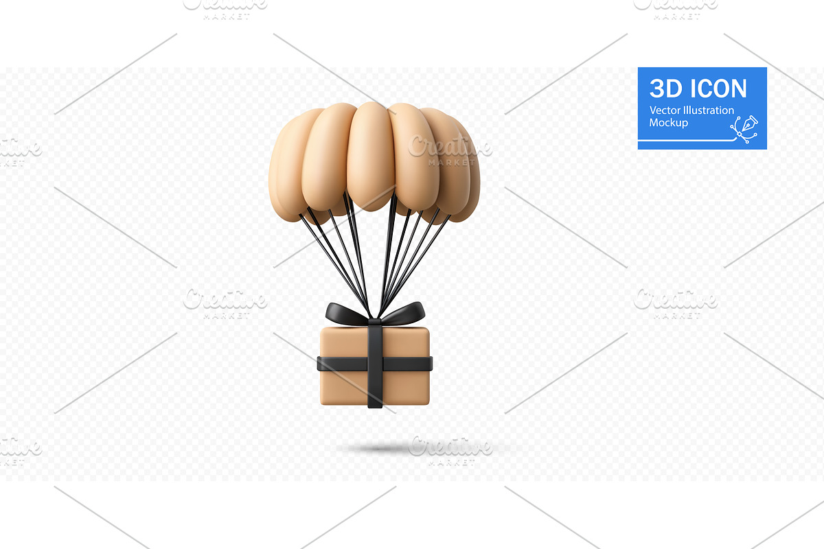 Elevating gift delivery with a, an Object Illustration by ZinetroN