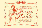 Sacred Notes Duo Whimsical Font, a Script Font by Letterhend Studio (Thumbnail 4 of 9)