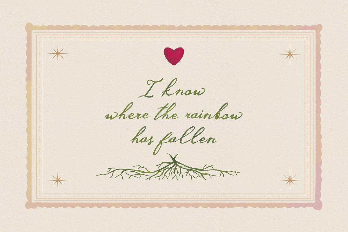 Annelouise Charm Handwritten Font, a Script Font by Perplexitics (Photo 6 of 11)