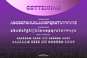 Cottenham, a Font by Drizy (Thumbnail 4 of 9)