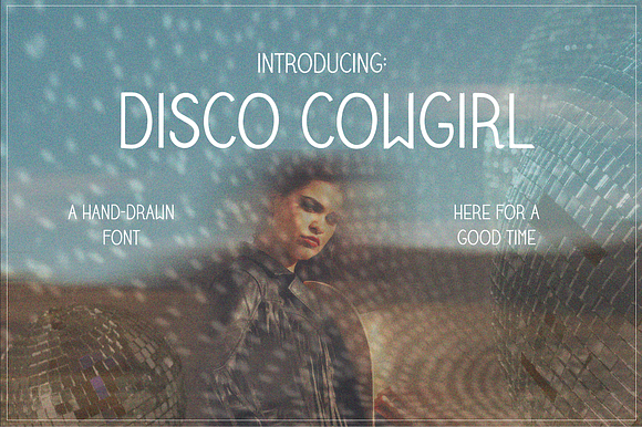 Disco Cowgirl Font preview 5