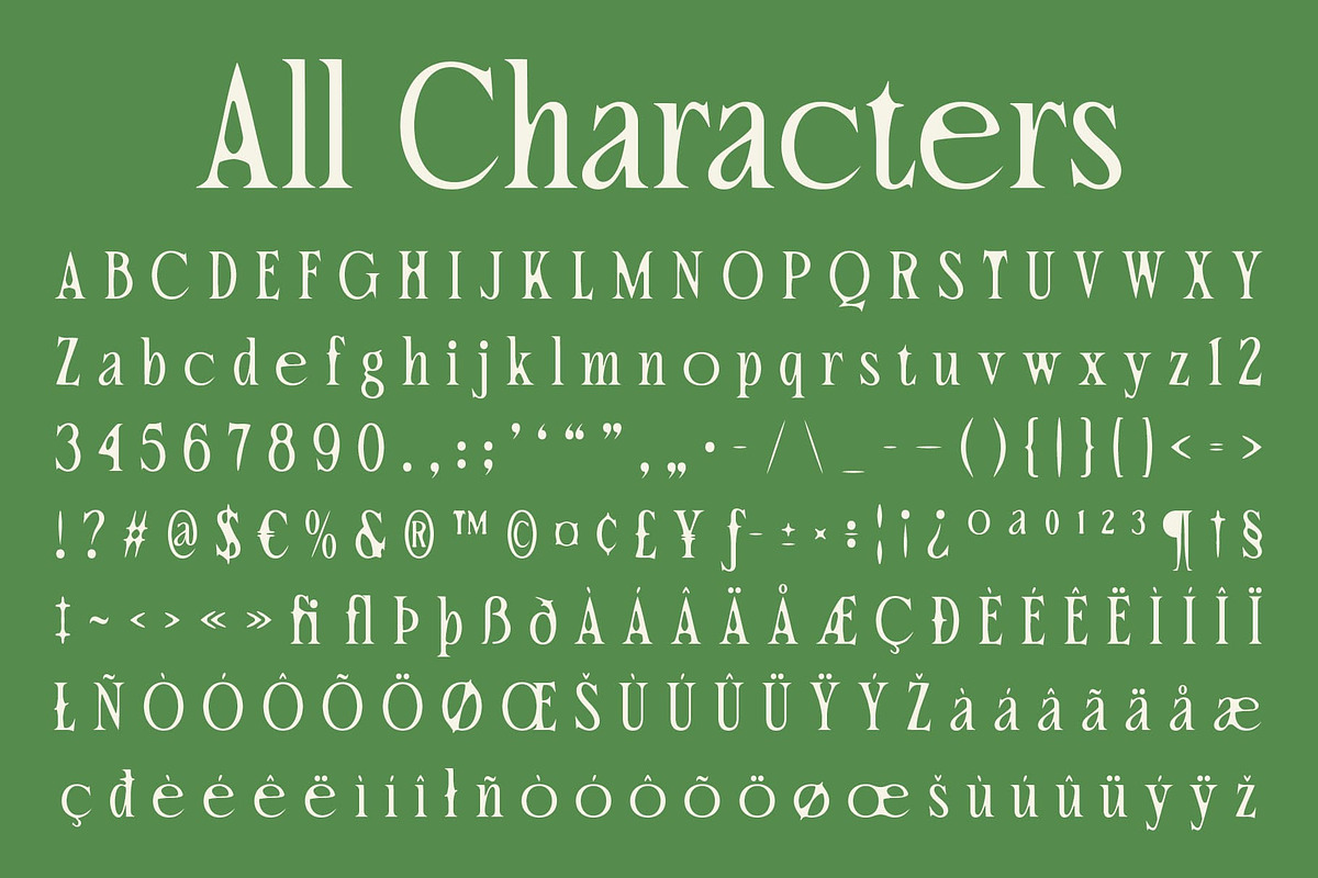 CS Henar Drawn, a Serif Font by Craft Supply Co. (Photo 8 of 8)