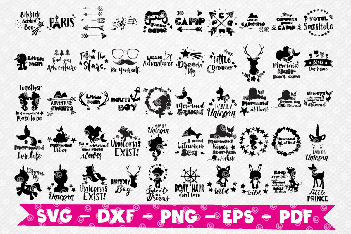 Craft MEGA BUNDLE, 150 in 1, svg, an Illustration by PrettyBundles (Photo 3 of 5)
