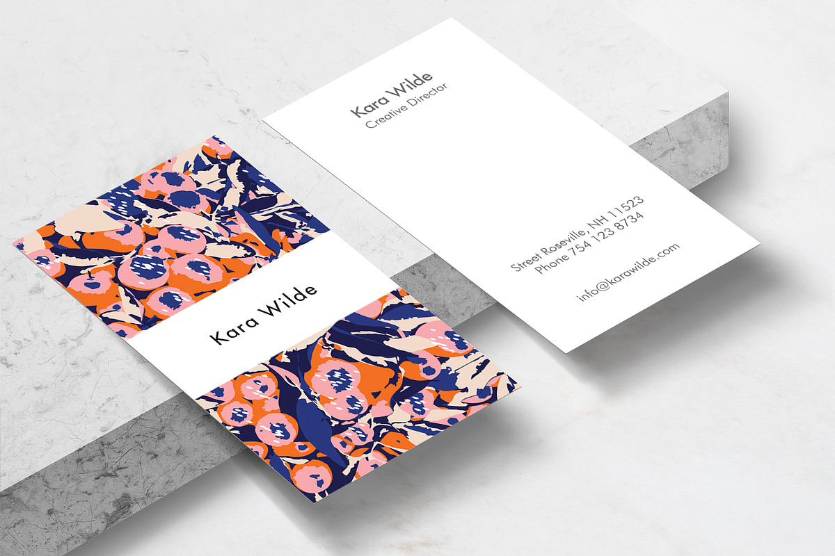 Vanity Business Card Template, a Business Card Template by The Wall Art Mockup Shop (Photo 1 of 2)