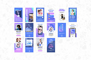 Podcast Instagram Stories Canva, a Social Media Template by Crevo Studio (Thumbnail 10 of 10)
