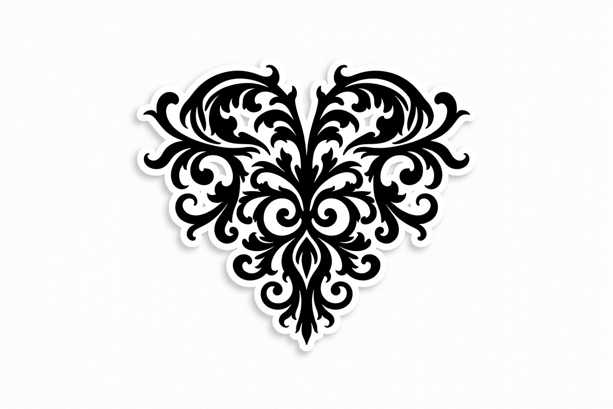 Ornamental Heart Bundle, an Illustration by balal (Photo 20 of 20)