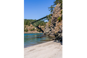 Turbulent water of Deception Pass, a Nature Photo by Backyard Stock