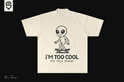 Cool Alien Skateboarder Illustration, an Illustration by shaondesigns (Thumbnail 4 of 4)
