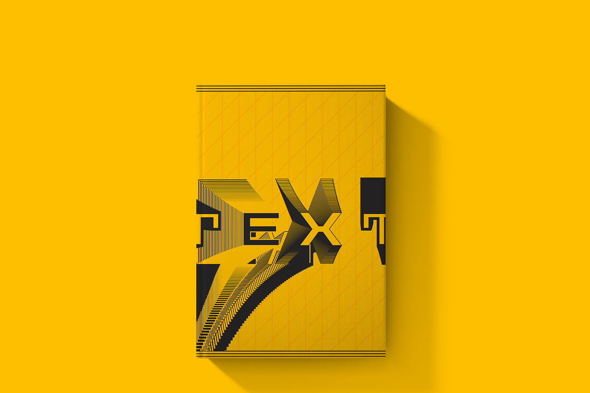Modern Optical Typography Poster Set, a Poster Template by NJ Himel (Photo 39 of 40)