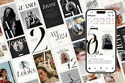Fashion Social Media Templates CANVA, a Templates & Theme by Paper Flowers Studio (Thumbnail 2 of 8)