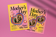 Mother's Greeting Card Photobooth, a Card Template by graphicook (Thumbnail 3 of 4)