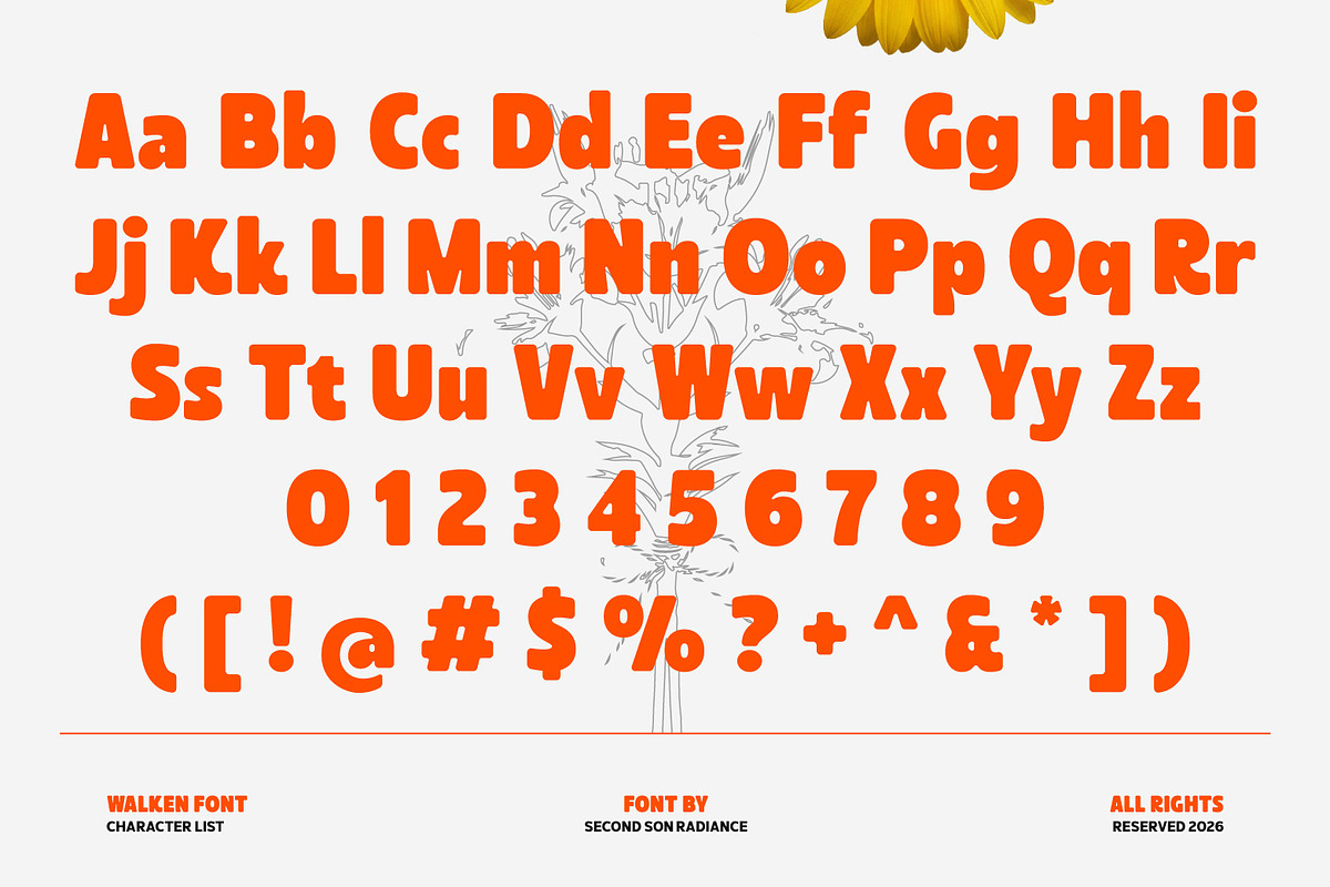 SS Walken - Modern Bold Font, a Sans Serif Font by Typocracy Studio (Photo 2 of 13)
