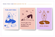 Yoga Time - illustrations & graphics, a Graphic by Marish (Thumbnail 3 of 9)