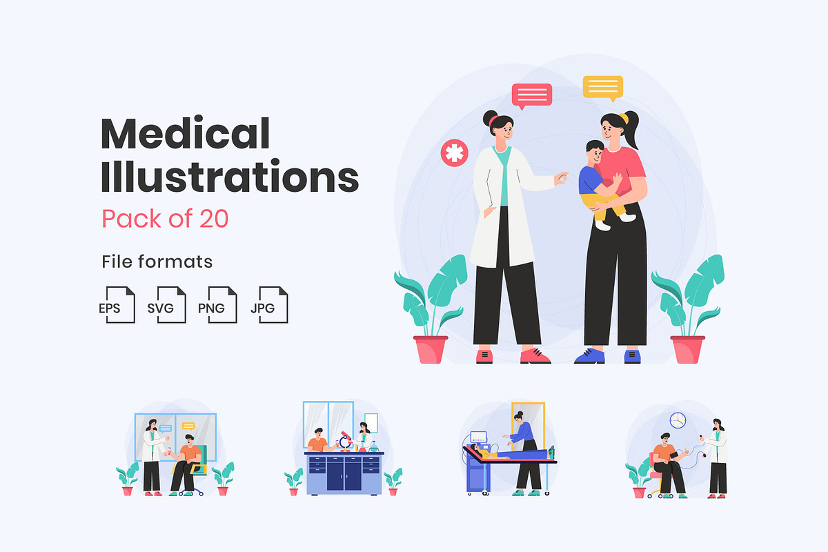 Medical Illustrations, a Templates & Theme by Triangle Squad (Photo 1 of 4)