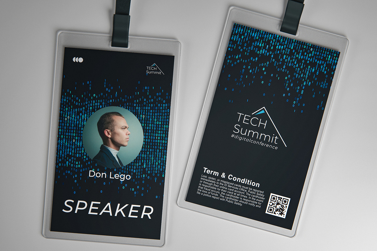 ID Card Badge - Dallas, a Card Template by Aprndy85 (Photo 2 of 2)