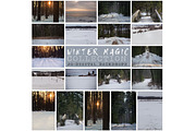 20- Snow Digital Backdrops - Winter, an Object Graphic by DareToDream (Thumbnail 4 of 5)