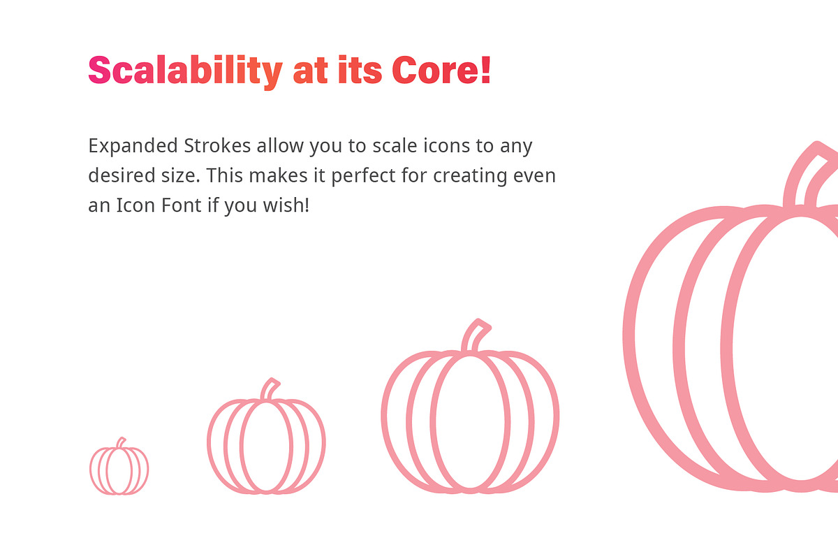 Delicio Pro - Food icons, an Outline Icon by Amogh Design (Photo 6 of 11)