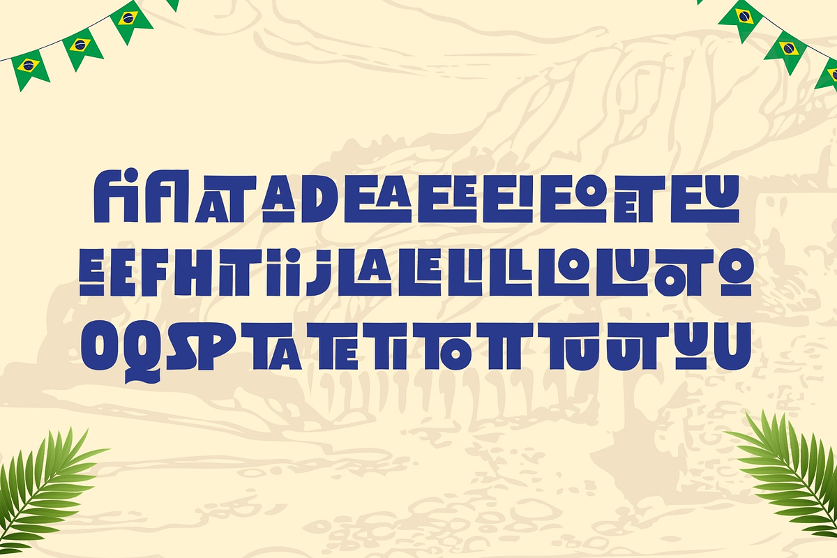 Samba Spark - Festive Cultural Font, a Handwritten Font by HipFonts (Photo 7 of 10)
