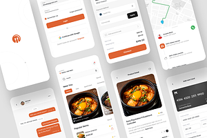 Delifood - Food Deliver App UI Kit