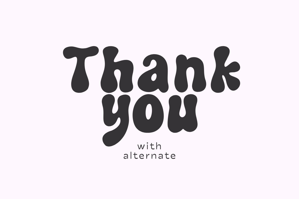Make Daisy - Retro Groovy Font, a Handwritten Font by SaktiAvellin (Photo 8 of 8)