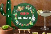 Mexican Fiesta Watercolor Clipart, an Object Illustration by FITALARTSNEDIGI (Thumbnail 5 of 8)