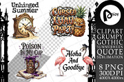 Summerween Goth Sublimation, a Seasonal Illustration by Artnoy (Thumbnail 14 of 18)