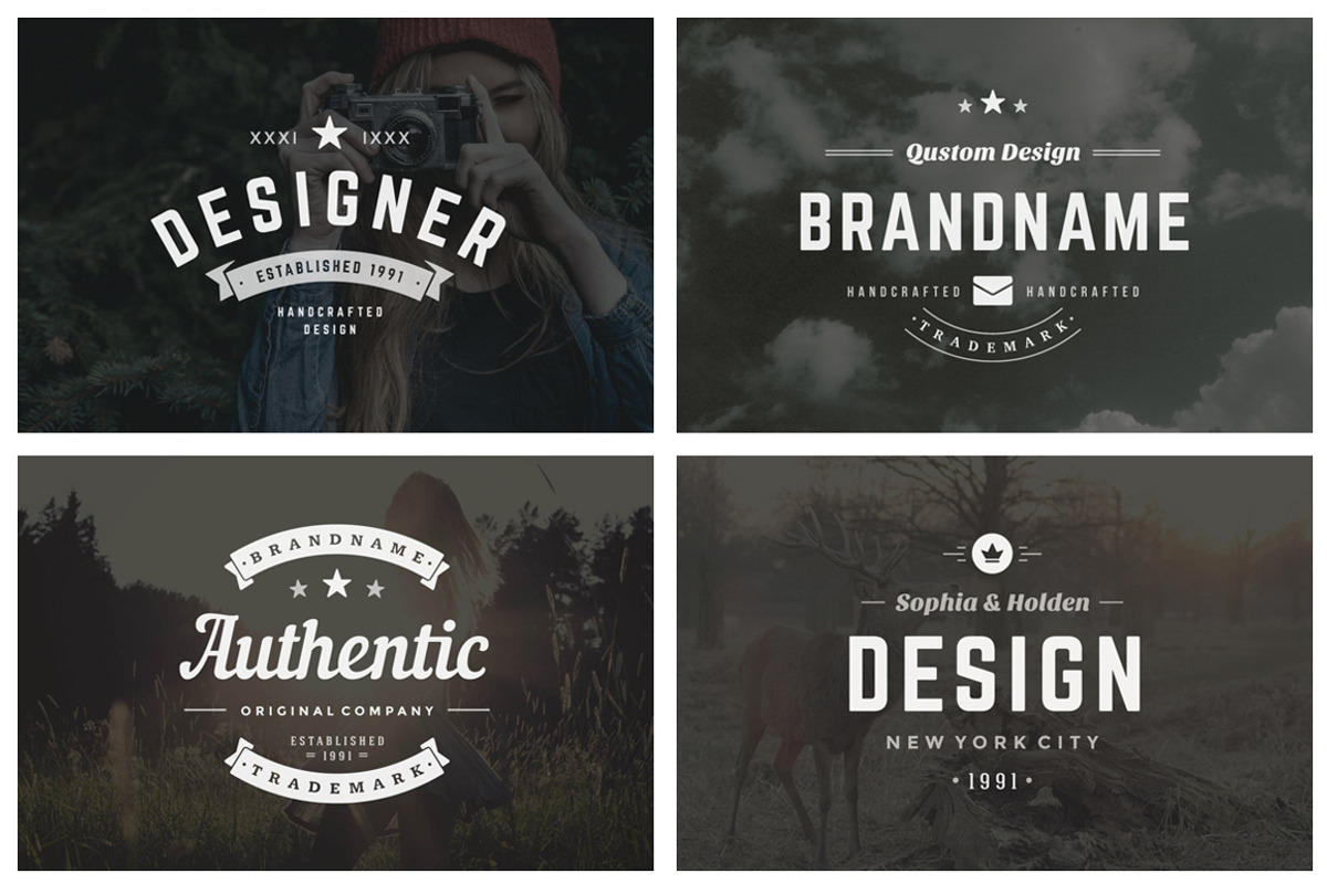 1000 Logos and Badges Bundle, a Branding & Logo Template by Vasya Kobelev (Photo 39 of 39)