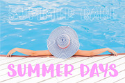 SUNNY BEACHES Casual Sans Outline, a Sans Serif Font by Blush Font Co. (Thumbnail 3 of 6)