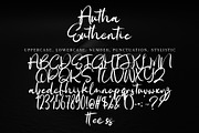 Autha Euthentic, a Handwritten Font by pineungtype (Thumbnail 6 of 6)
