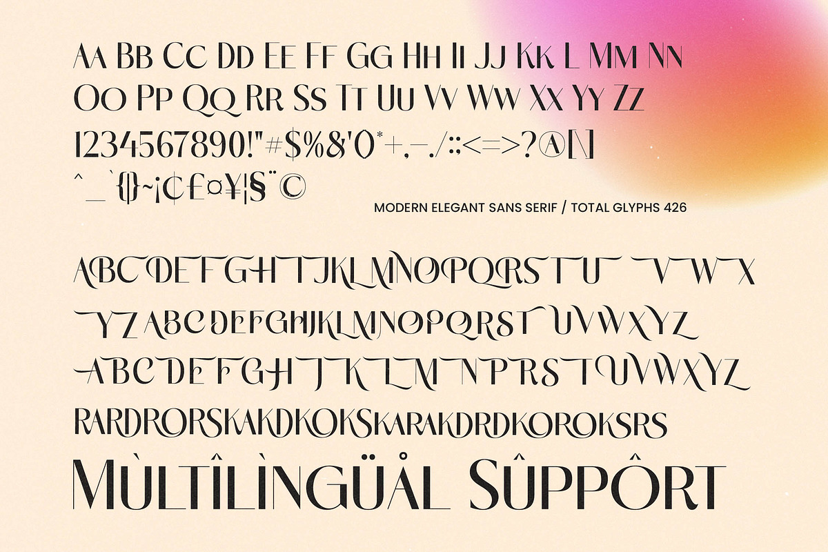 Marogis Elegant Sans Serif Font, a Sans Serif Font by timelesstype.co (Photo 18 of 20)