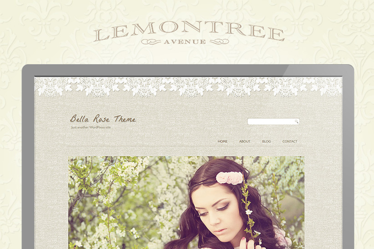 Bella Rose Theme, a WordPress Template by Creative Cottage & Co.