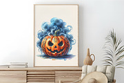 Quirky Pumpkins PNG Clipart, a Seasonal Illustration by RobertsArt (Thumbnail 7 of 7)