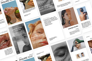 20 Story Template Bundle