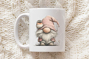 Whimsical Spring Gnome Clipart, an Illustration by OK Design (Thumbnail 6 of 6)