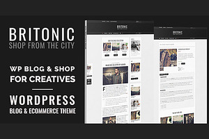 Britonic - Ecommerce Wordpress Theme