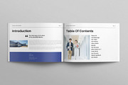 Company Profile Template Landscape, a Brochure Template by E-Type (Thumbnail 2 of 7)