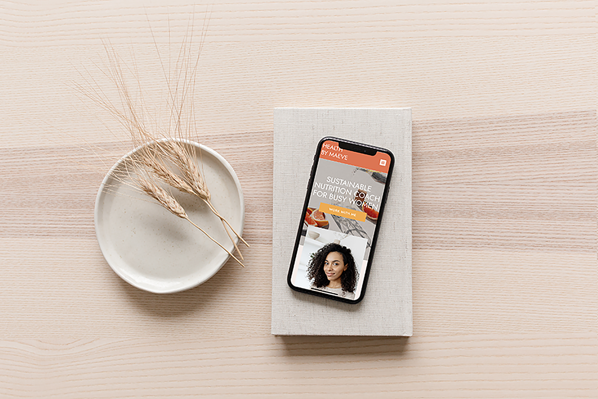 Maeve • Elementor Landing/Home Page, a WordPress Template by Jordanne Co. Websites (Photo 4 of 6)