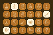 Culture Icon Art Set, an Outline Icon by Prosymbols (Thumbnail 7 of 7)