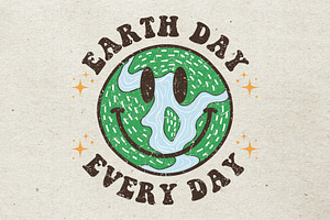Retro Earth Day Every Day