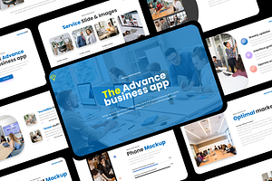 Business Pitch Deck Presentation, a Presentation Template by Hammad Arif
