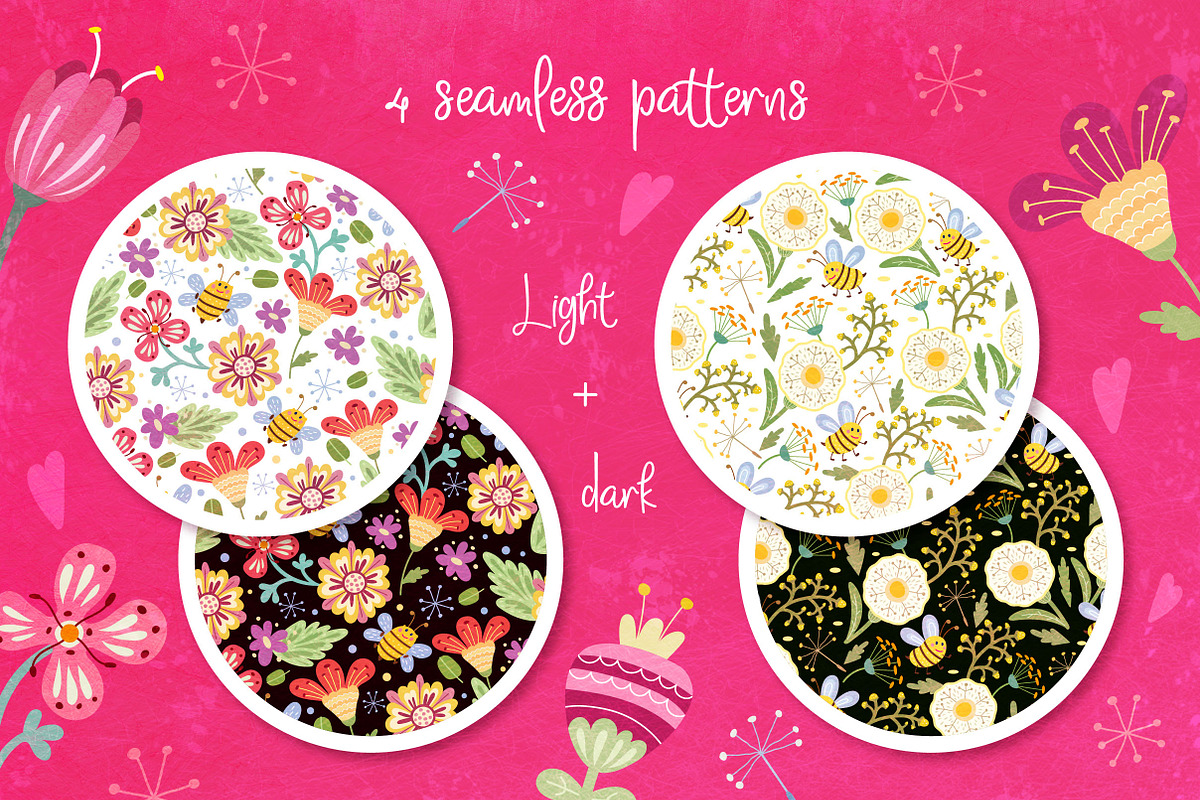 Flower joy!, a Decorative Illustration by natamastery (Photo 9 of 9)