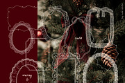 Vintage Christmas lace frames set, an Object Graphic by Cute Atelier (Thumbnail 3 of 9)