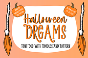 Halloween Dreams | A Font Duo, a Script Font by Fikryal Studio (Thumbnail 1 of 20)