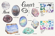 Birthstones Planets Zodiac Crystals, an Illustration by Alena Solonshchikova (Thumbnail 4 of 13)