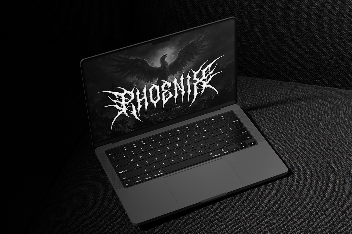 Razorth | Black Metal Font, a Blackletter Font by Denustudios (Photo 9 of 12)
