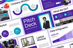 Pitch Deck PowerPoint, a Presentation Template by rgbryand