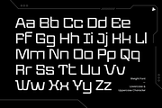 Weight - Modern Technology Font, a Sans Serif Font by TokoPress (Thumbnail 10 of 13)