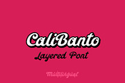 Calibanto, a Script Font by Sentavio (Thumbnail 1 of 6)